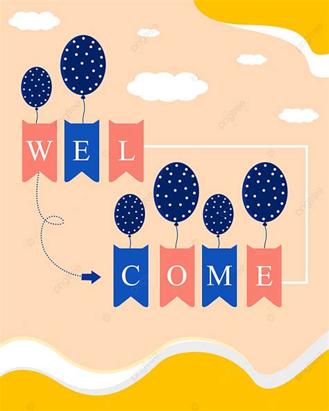 Welcome Template Card Design Template Download On Pngtree