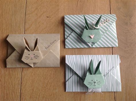 Briefumschlag falten kuvert in nur 30 sekunden selber basteln. Stampin'Up, Umschlag, Origami, Hase, Rabbit, … | Umschlag ...