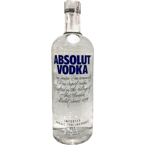 Large Bottle Of Absolut Vodka Best Pictures And Decription Forwardset Com