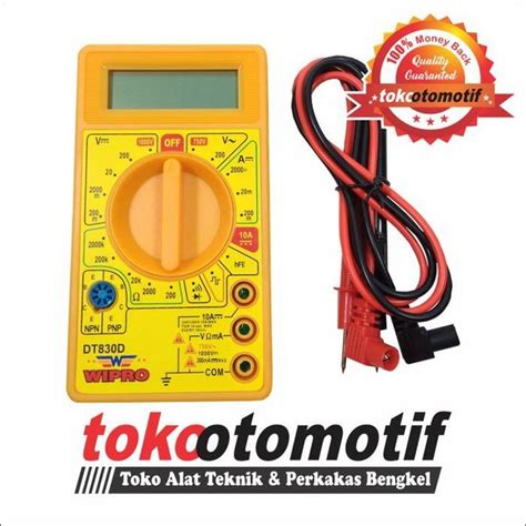 Jual Unik Multimeter Multitester Digital Wipro Original Alat Kelistrikan Limited Di Lapak