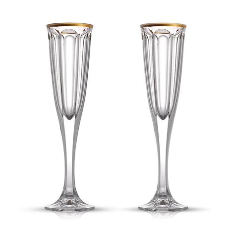 Joyjolt® Windsor Crystal Champagne Flutes Set Of 2 Bed Bath And Beyond Canada In 2022