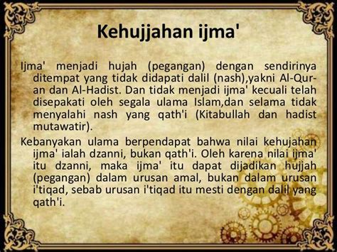 Ijma Dan Qiyas