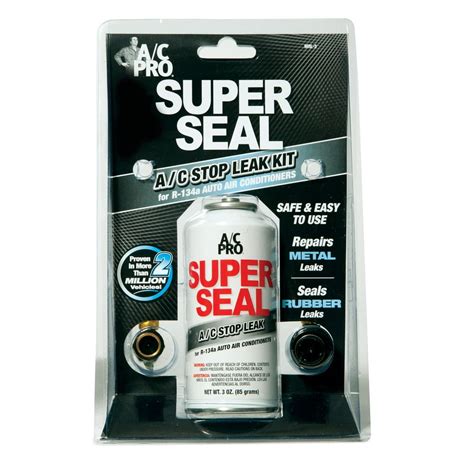 Ac Pro Super Seal Ac Stop Leak Kit 3 Oz