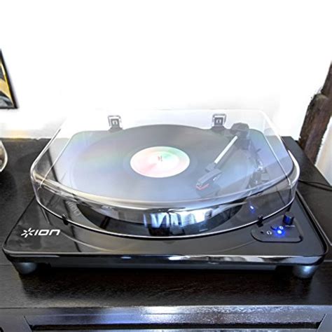 Ion Audio Air Lp 3 Speed Belt Drive Wireless Streaming Turntable With