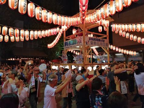 Bon Odori The Japanese Summer Festival To Welcome The Spirits