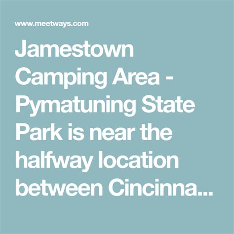 50 best things to do in the hudson valley, new york. Jamestown Camping Area - Pymatuning State Park is near the ...