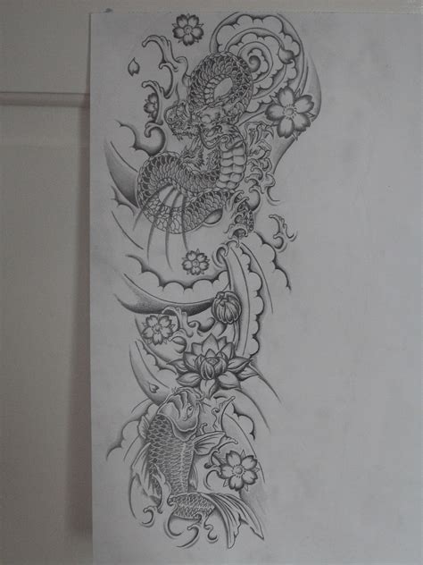 Maybe you would like to learn more about one of these? Pin by Adry Domokos on Tattoo Designs | Koi dragon tattoo, Tattoos for guys, Dragon sleeve tattoos