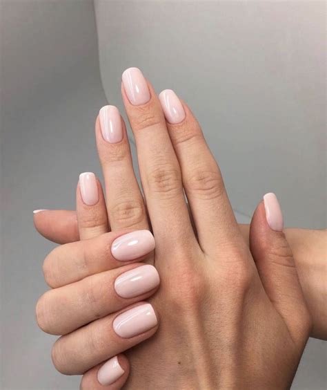 Natural Nail Inspo Гвоздь Ногти телесного цвета Дизайнерские ногти