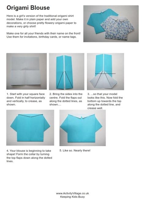 Origami Blouse