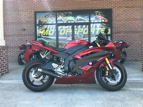 2007 Yamaha R6 Red Motorcycles For Sale