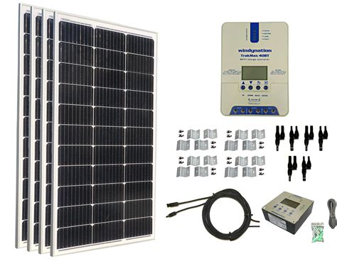 400 Watt Monocrystalline Solar Panel With Trakmax Mppt 40 Amp Charge Controller Plus Remote