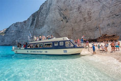 Cruisemar Zakynthos Cruises Zante Greece 2nd Cruise Shipwreck Beach