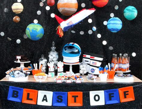 Space Themed Birthday Party Supplies Astronaut Space Party Supplies