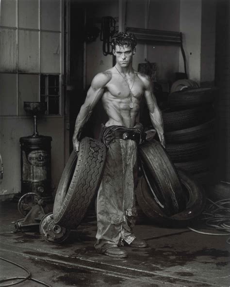 Herb Ritts Fred With Tires The Body Shop Los Angeles Christie S