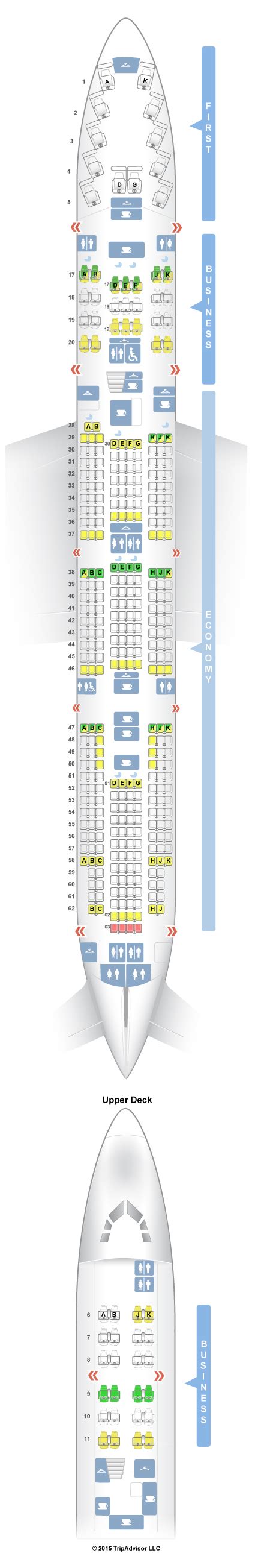 Seatguru Seat Map China Airlines Boeing 747 400 744 V2