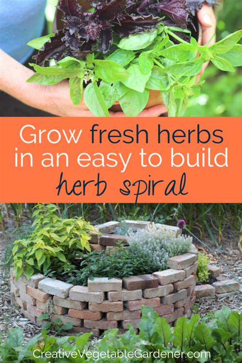 How To Easily Build An Herb Spiral Garden Herb Spiral Vegetable