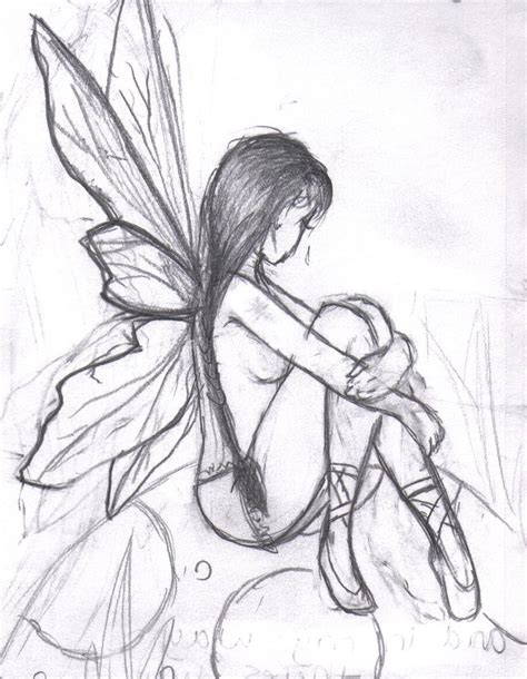 Fairy Pencil Drawing At Getdrawings Free Download