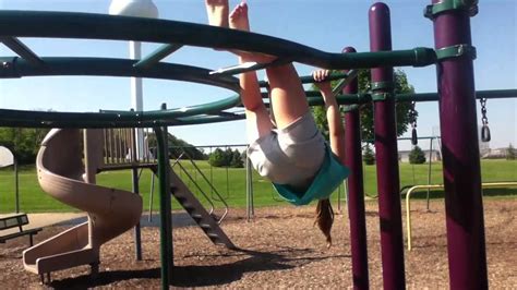 Kates Outside Playground Gymnastics Fun Youtube