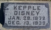 Kepple Disney (1872-1939) - Find a Grave-gedenkplek