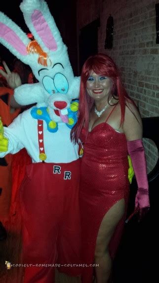 Coolest Homemade Roger And Jessica Rabbit Costumes