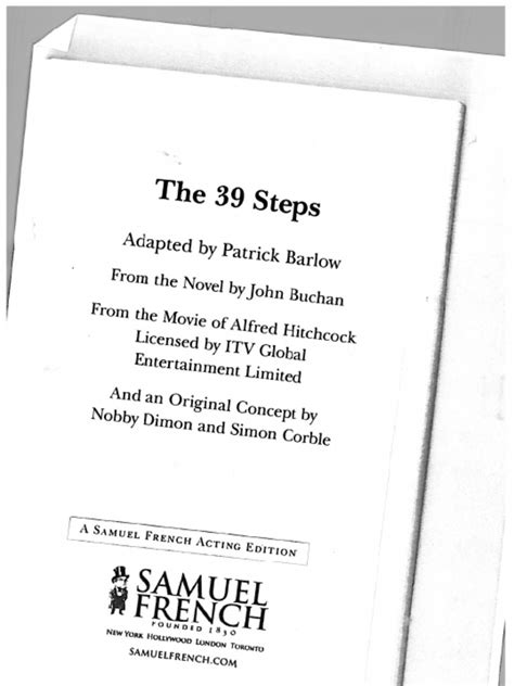 The 39 Steps Script Pdf