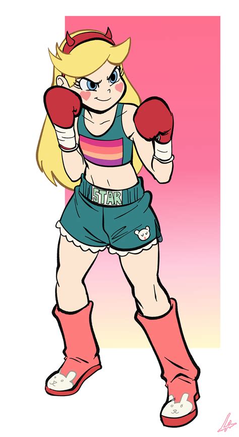 Cartoon Female Boxing On Female Boxing Deviantart