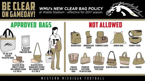 Wmu To Implement Clear Bag Policy At Waldo Stadium