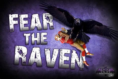 Fear The Ravens Ravens Football Raven Raven Artwork