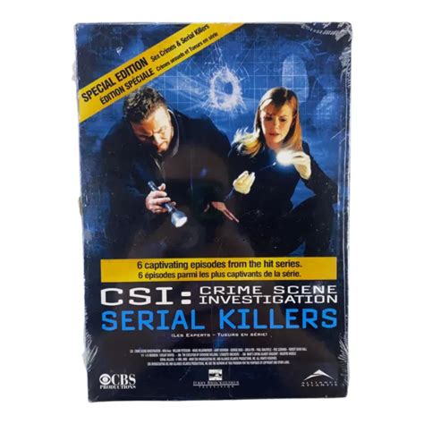 New Csi Serial Killers And Sex Crimes Special Edition Dvd 2 Disk 6 Episodes 798 Picclick