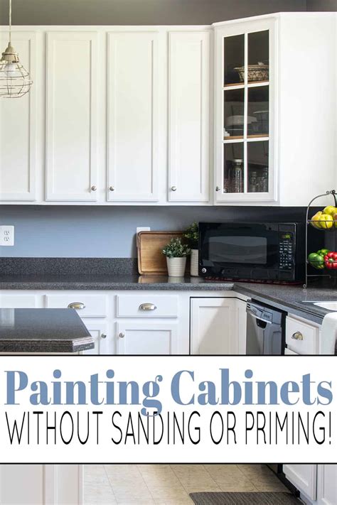 How To Paint Oak Kitchen Cabinets White Home Design Ideas