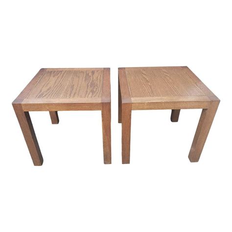 Oak Parsons Table 33 For Sale On 1stdibs Oak Parsons Dining Table