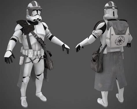 Clonetrooper Star Wars 3d Model By Epoche