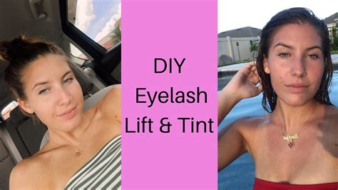 For anyone with fair lashes, a tint adds definition to the eye area that can make you look more alert and. DIY EYELASH LIFT & TINT - YouTube