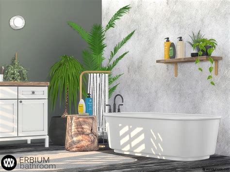 Erbium Bathroom By Wondymoon At Tsr Sims 4 Updates