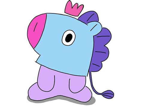 Mang Bt21 J Hope Foto Bts Dibujos Pegatinas