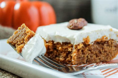 Some of the links on this site are affiliate links which means we make a small. Pumpkin Bars with Cinnamon Cream Cheese Frosting (Low Carb, Sugar Free, THM-S) - My Montana ...