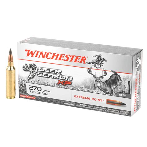 Winchester Deer Season Xp 270 Winchester Short Magnum Wsm 130gr