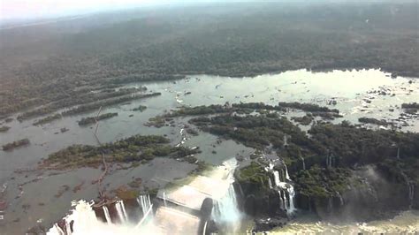 Entire Helicopter Flight Over Iguazu Falls Youtube