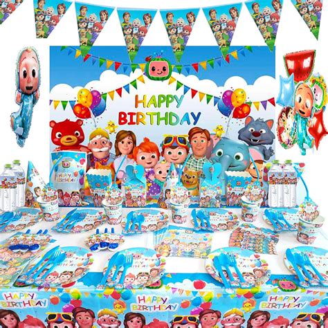 Buy Dembe Complete Theme Set Tableware And Balloons 186 Pcs For