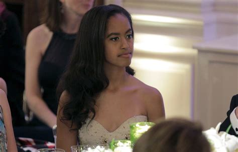 sasha and malia obama attend their first state dinner