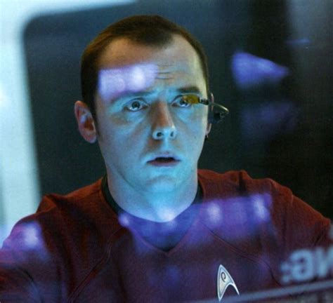 Imagine Youre On A Starship — Trekcore Simon Pegg As Montgomery Scott