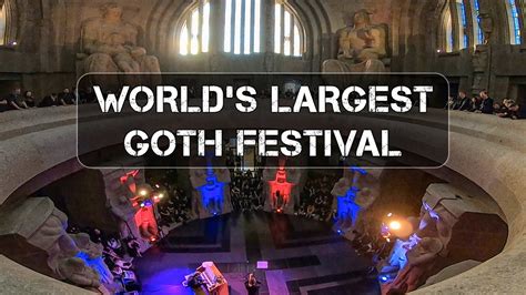 Worlds Largest Goth Festival Wgt Leipzig Germany 2019 Youtube