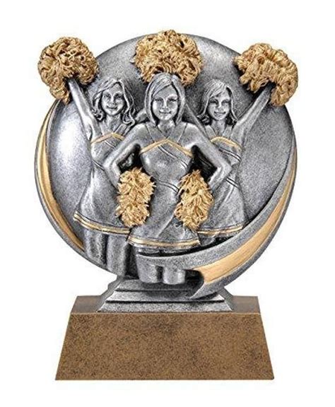 Cheerleading Mx500 Trophy With 3 Lines Of Custom Text Etsy In 2021