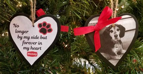 I used a few of these ideas not too long ago while i was grieving the loss of my. Dog Memorial Ornament - An Easy DIY Project with a Free Printable!