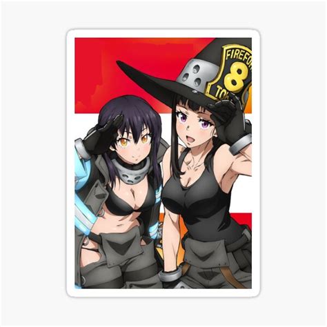 Fire Force Shinra Et Tamaki Anime Wallpaper Hd