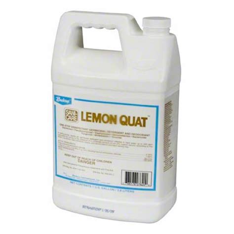 Buckeye Lemon Quat Disinfectant Germicidal Cleaner Concentrate 1