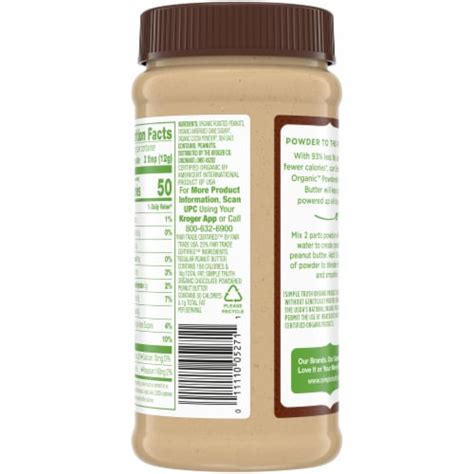 Simple Truth Organic Chocolate Powdered Peanut Butter 65 Oz Ralphs