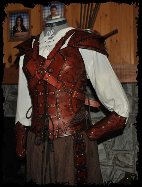Archer Female Leather Armor By Lagueuse On Deviantart