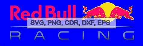 Red Bull Formula Racing Logo Vector Svg Dxf Eps Corel Etsy M Xico