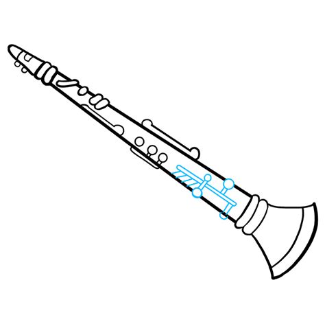 How To Draw A Clarinet Really Easy Drawing Tutorial